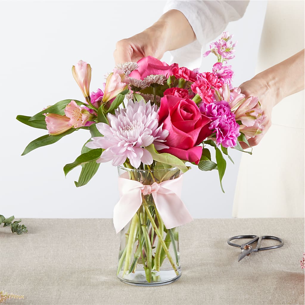 Pink Ribbon - A Florist Original –  Secret Garden Atx, Hutto TX