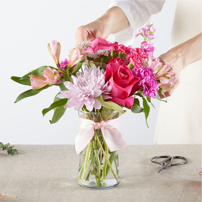Pink Ribbon - A Florist Original –  Secret Garden Atx, Hutto TX