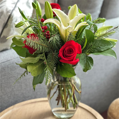 Sparkling Snowflakes Bouquet –  Secret Garden Atx, Hutto TX