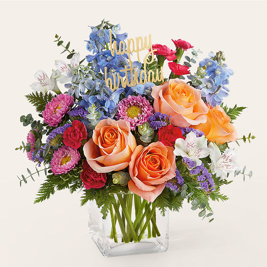 Birthday Bash Bouquet –  Secret Garden Atx, Hutto TX