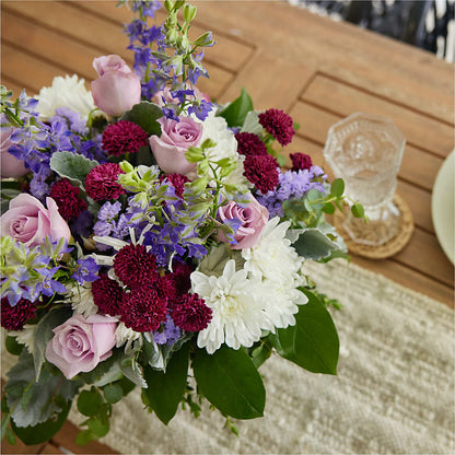 Violet Frost Bouquet –  Secret Garden Atx, Hutto TX