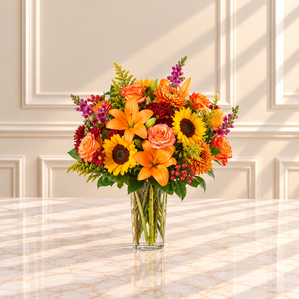 Autumn Sunshine Floral Arrangement