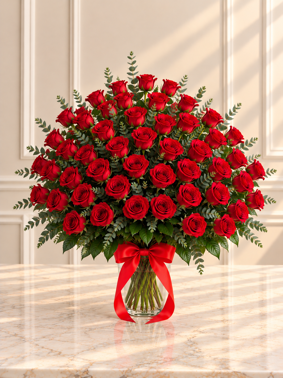 Forever Yours – 50 Red Roses
