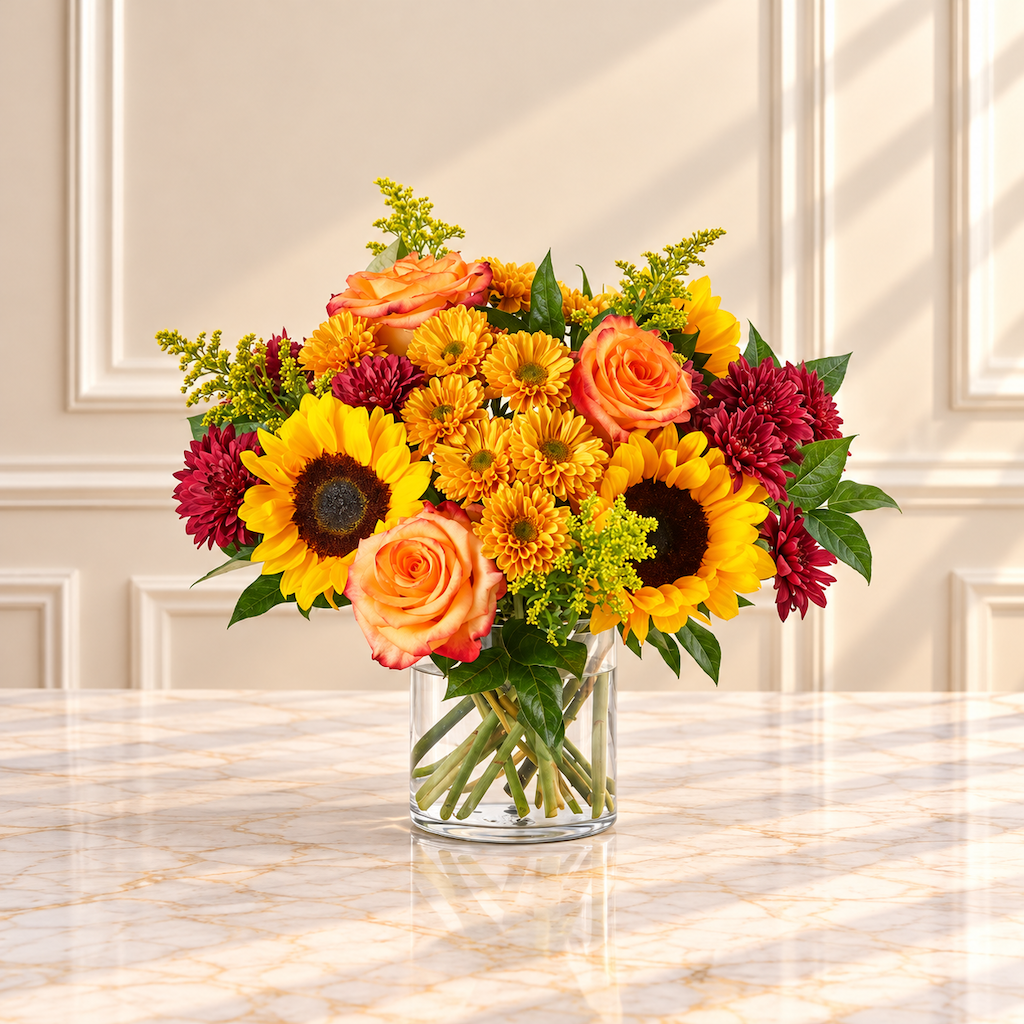 Autumn Sunshine Floral Arrangement