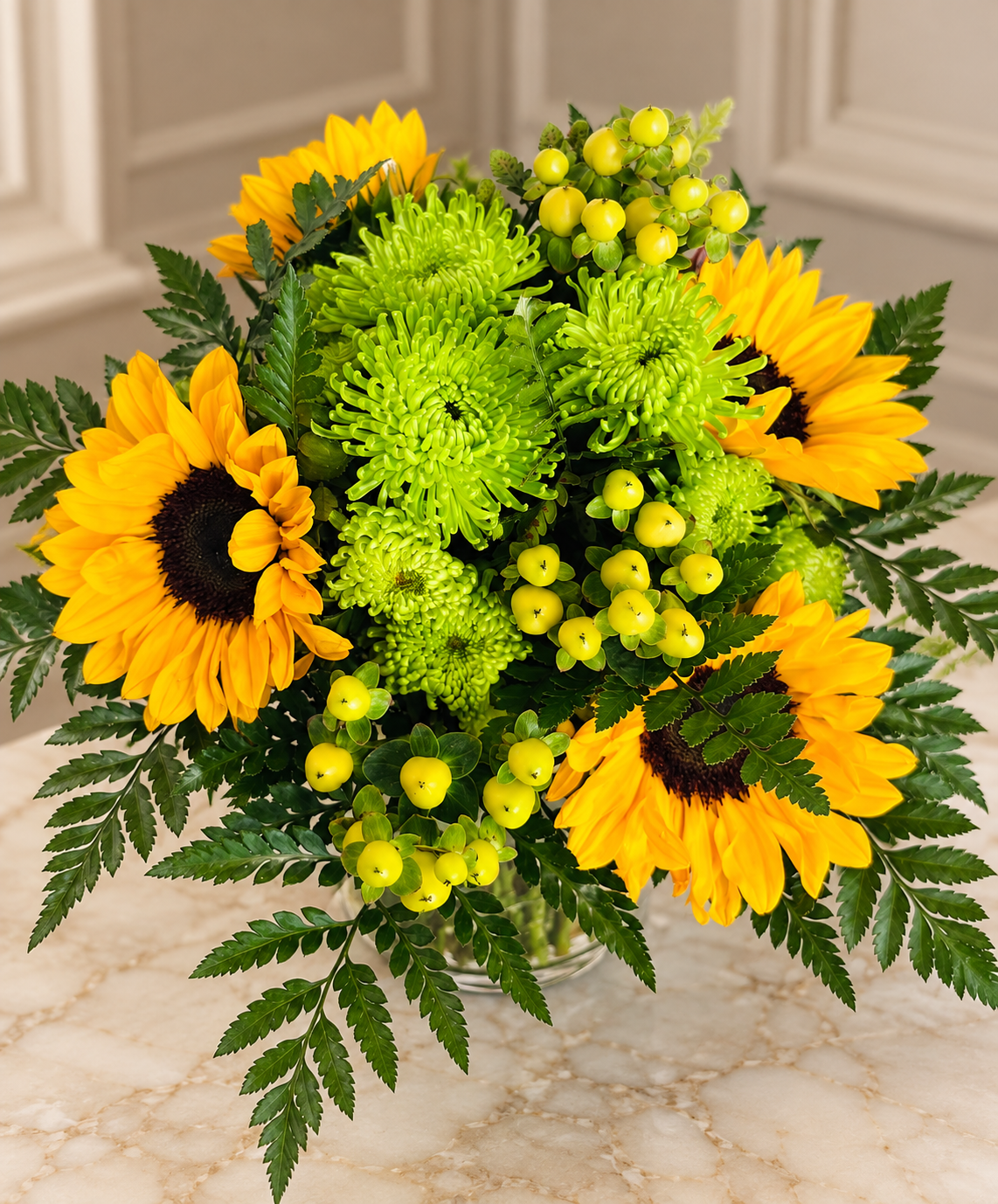 Sunny Garden Floral Arrangement