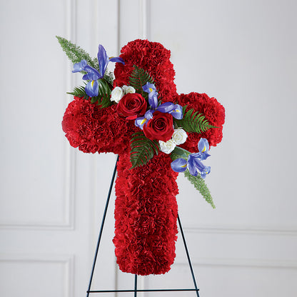 Faithful Hero Floral Cross –  Secret Garden Atx, Hutto TX