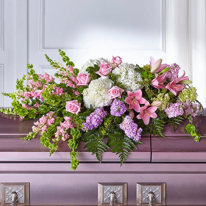 Life's Gratitude Casket Spray –  Secret Garden Atx, Hutto TX