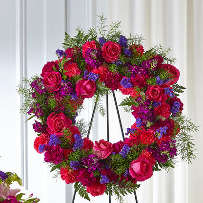 Calming Colors Wreath –  Secret Garden Atx, Hutto TX
