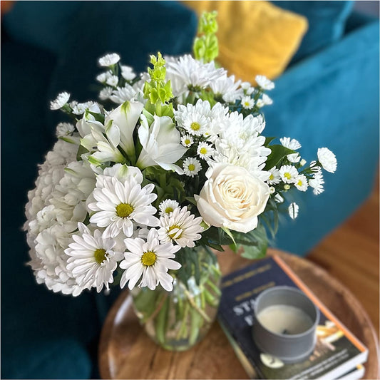Classic Ivory – A Florist Original –  Secret Garden Atx, Hutto TX