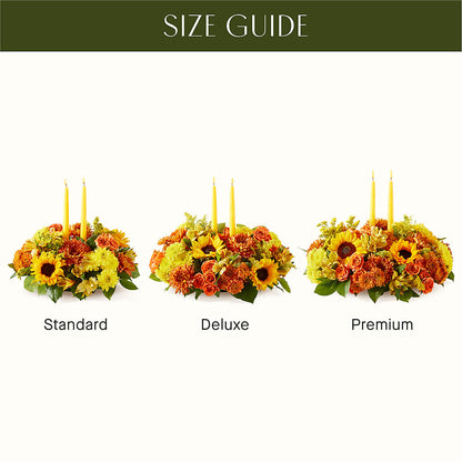 Autumn Harmony Centerpiece –  Secret Garden Atx, Hutto TX