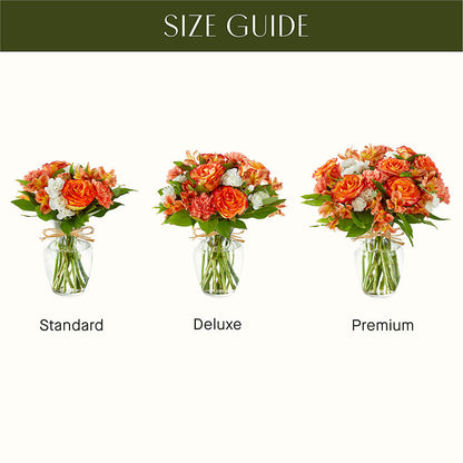 Apricot Glow Bouquet –  Secret Garden Atx, Hutto TX