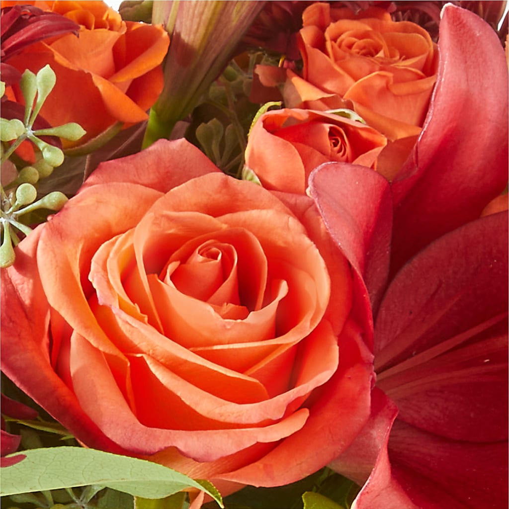 Crimson Leaves Bouquet –  Secret Garden Atx, Hutto TX