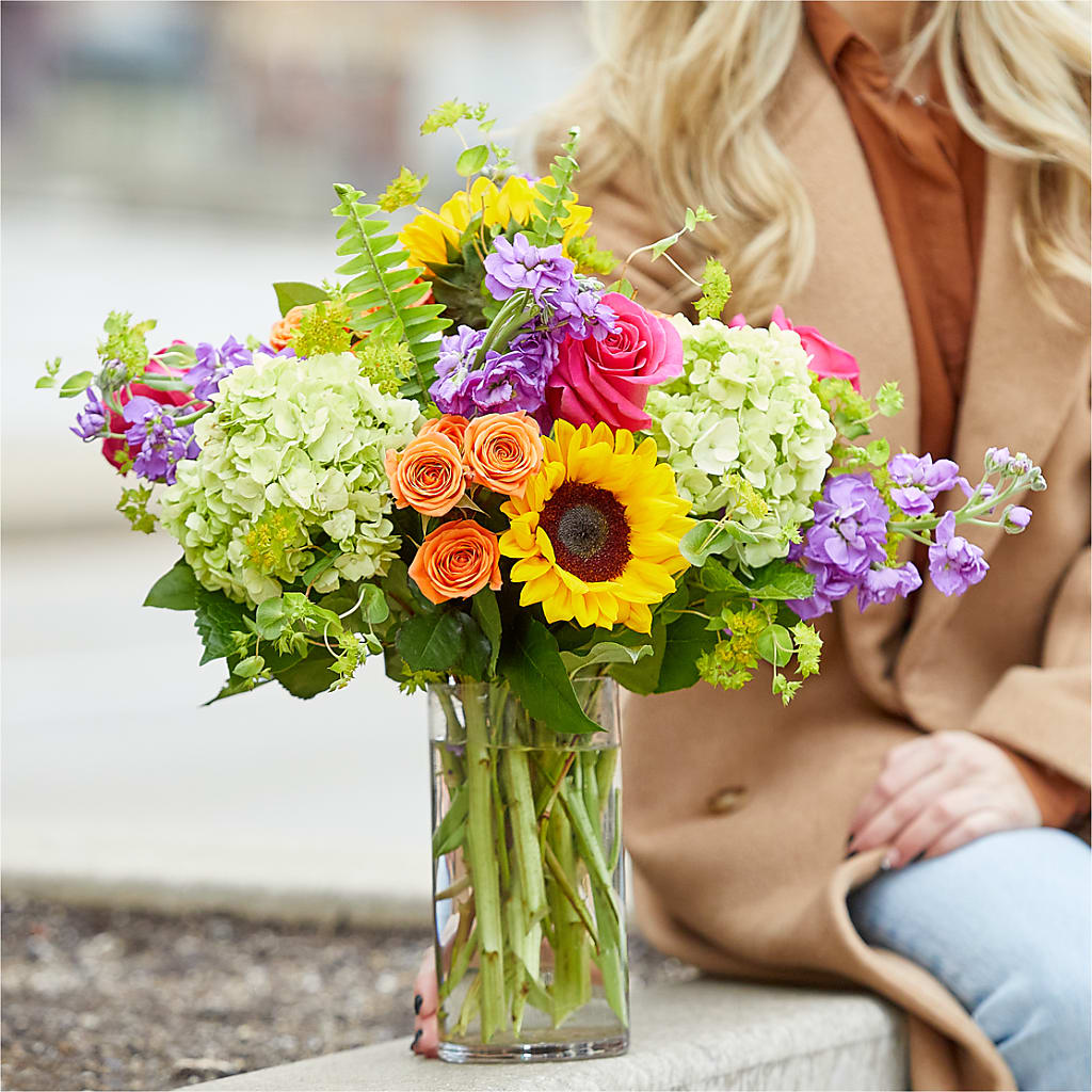Vibrant Greetings Bouquet –  Secret Garden Atx, Hutto TX