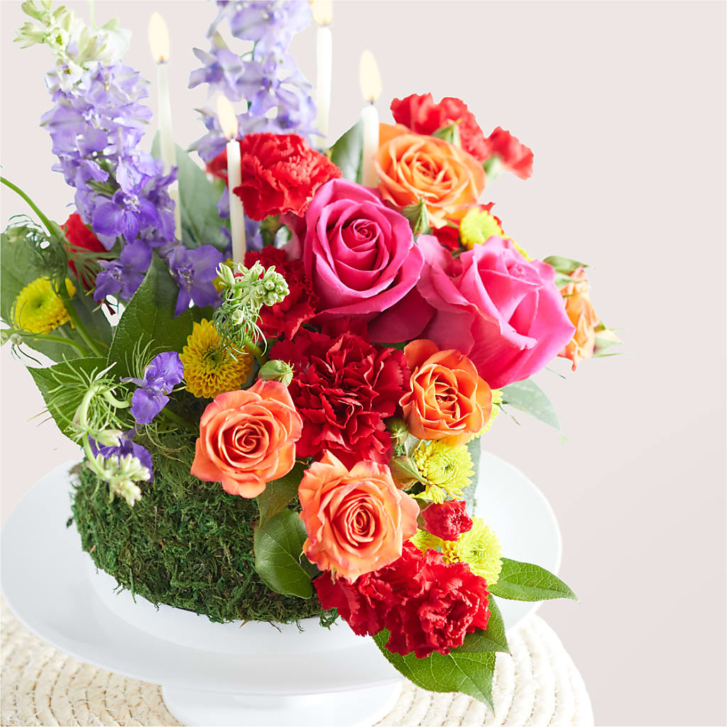 Best Year Yet Floral Cake –  Secret Garden Atx, Hutto TX