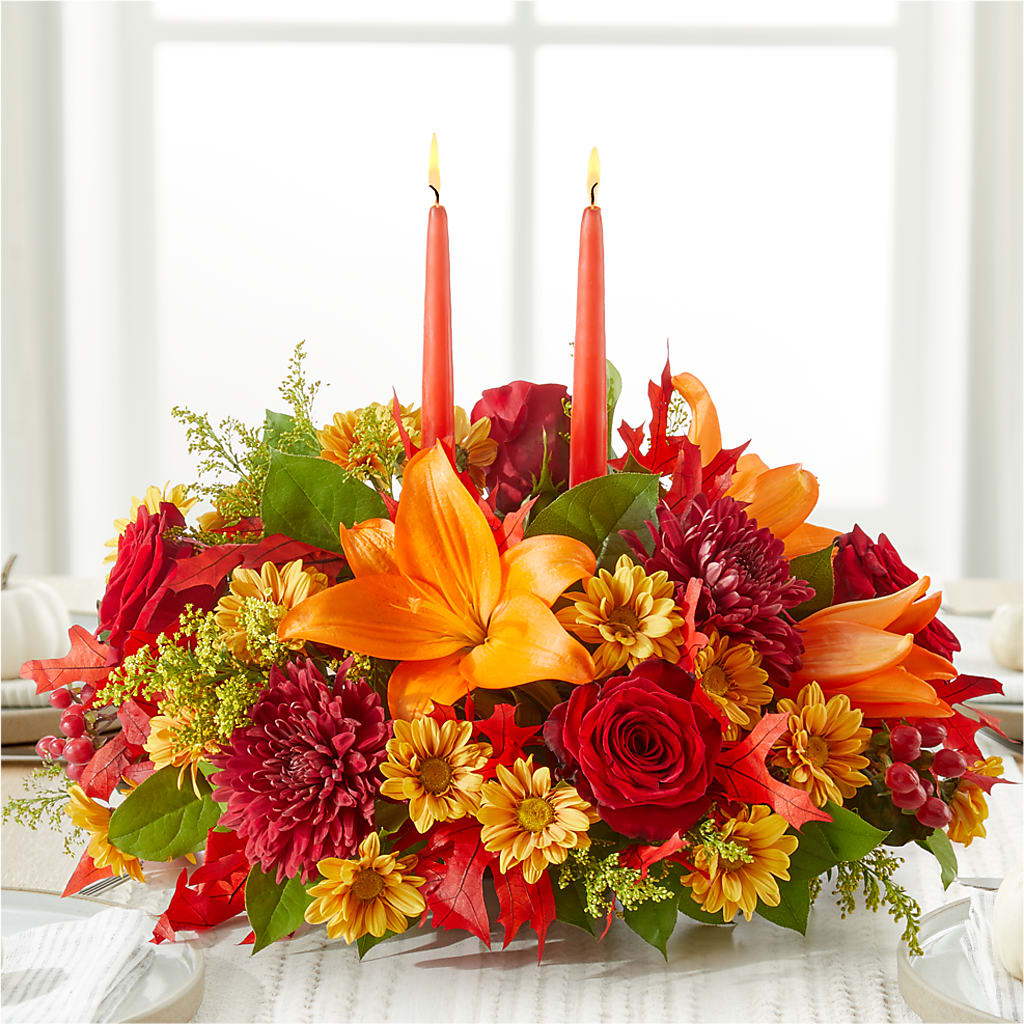 Autumn's Embrace Centerpiece –  Secret Garden Atx, Hutto TX