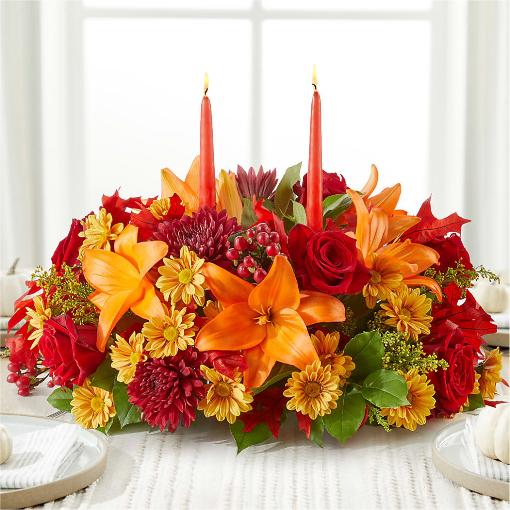 Autumn's Embrace Centerpiece –  Secret Garden Atx, Hutto TX