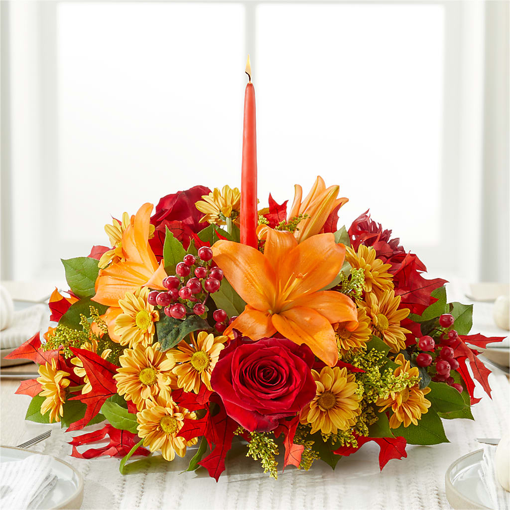 Autumn's Embrace Centerpiece –  Secret Garden Atx, Hutto TX