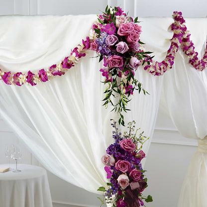 Color & Light Chuppah Decor –  Secret Garden Atx, Hutto TX