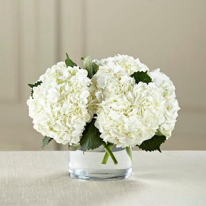 White Hydrangea Bouquet –  Secret Garden Atx, Hutto TX